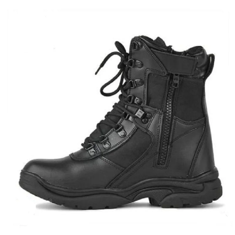 

Spring High Band Zipper 07 Combat Boots Male Special Forces Air-permeable Tactical Boots Army Boots Mountaineering Boots