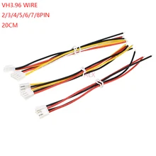 5 шт. 200 мм VH3.96 2/3/4/5/6/7/8/9/10 pin гнездовой разъем с проводом 3,96 мм Американская классификация проводов 2р/3 p/4 5 кабель p/6 p/7 p/8 p/9 p/10 p