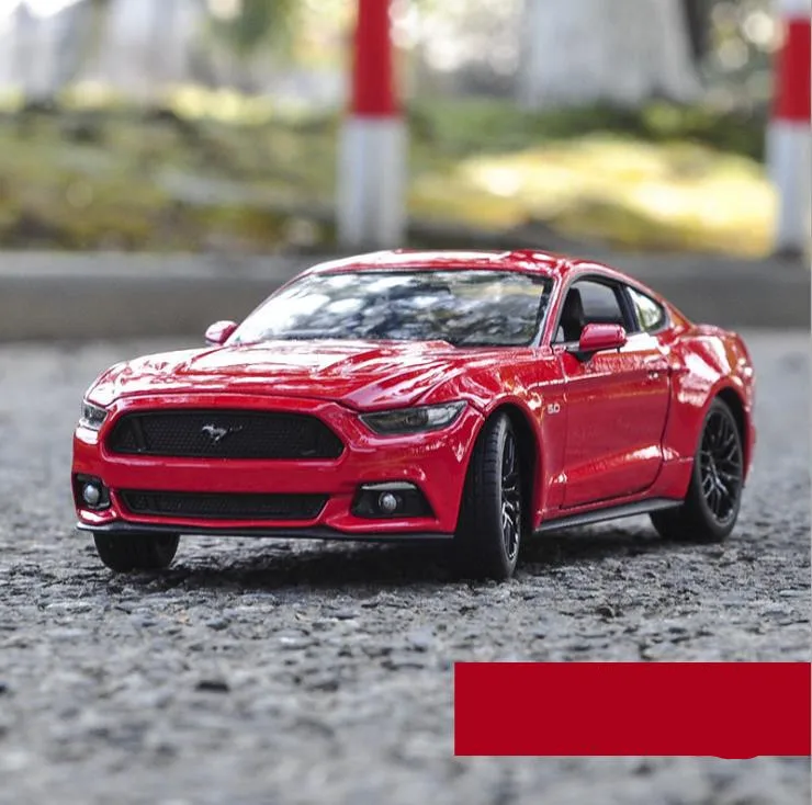 1:24 advanced сплава игрушечных автомобилей, Ford mustang GT, diecast металлические модели, 2 открытых дверей игрушечное транспортное средство, Коллекционная модель