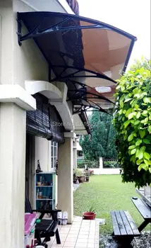 

DS150300-P,150x300cm.Depth 150cm,Width 300cm.Plastic Bracket Polycarbonate Awning