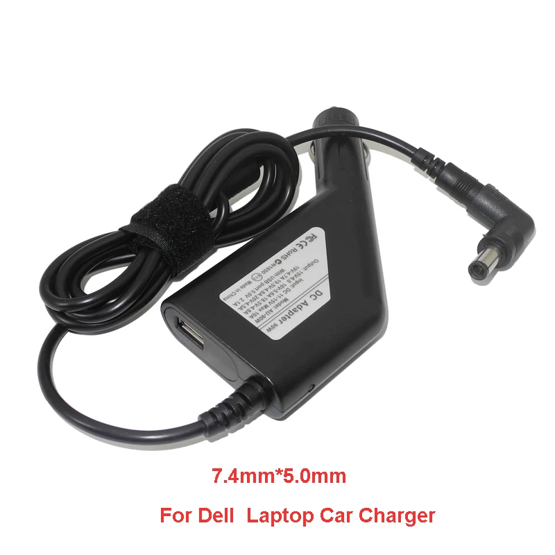 Dc Car Charger for Dell Laptop