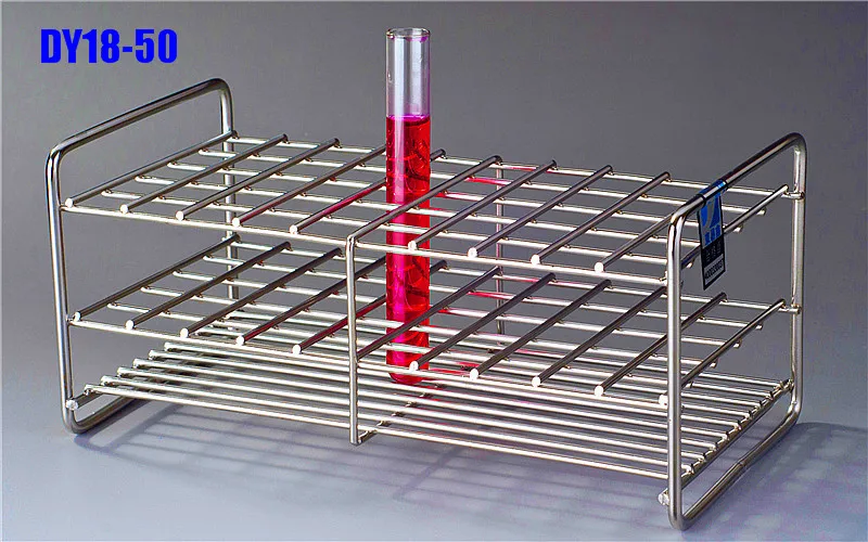 와이어 테스트 튜브 랙 직경 50x20mm 적합. 18-19.5mm 튜브, 단일