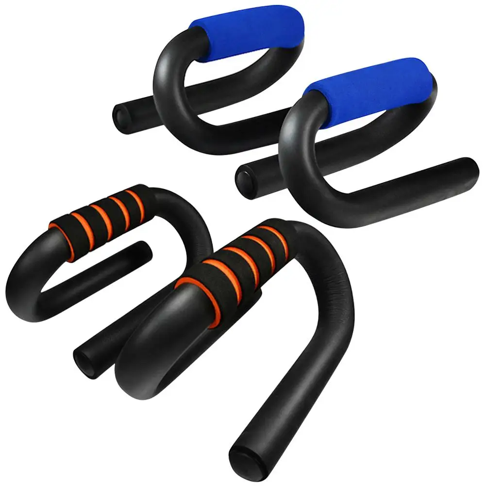 Многофункциональный s-образный поддерживающий кронштейн пуш-ап с нескользящей пеной ручкой для грудной мышцы, тренировочное оборудование для фитнеса