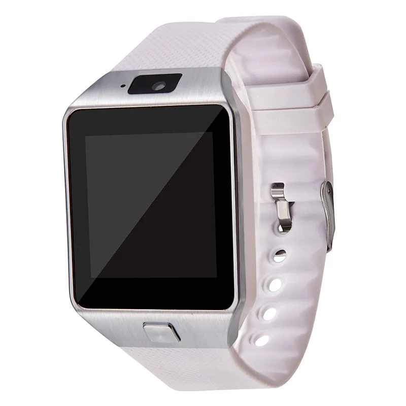 Смарт-часы DZ09 Inteligente Relojes Smartwatch Relogios TF SIM Камера для IOS iPhone samsung Xiaomi Android телефон - Цвет: Белый