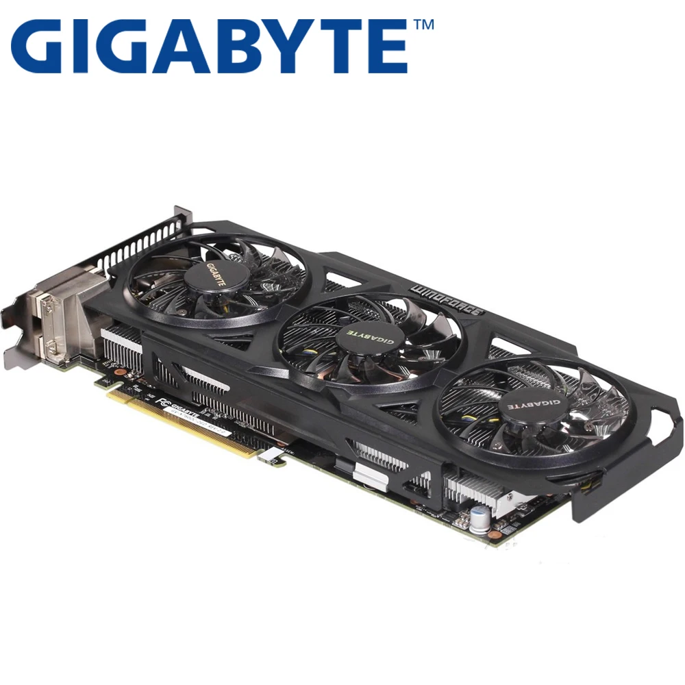 Оригинальная Видеокарта GIGABYTE GTX 760 2GB 256Bit GDDR5, видеокарты для nVIDIA, видеокарты VGA, Geforce GTX760, Hdmi, Dvi, используется для игр