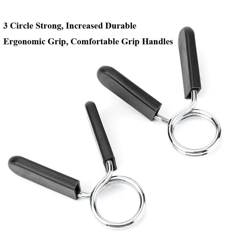 1Pcs 25/28/30mm Spinlock Collars Barbell Collar Lock Dumbell Clips