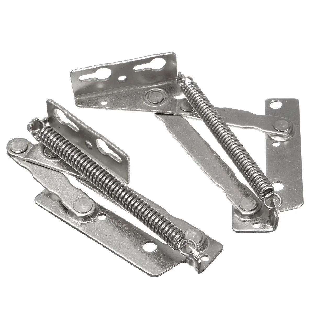 

BIFI-2PCS Z-type small cabinet door hinge small seat storage stool function hinge iron nickel-plated pillow hinge