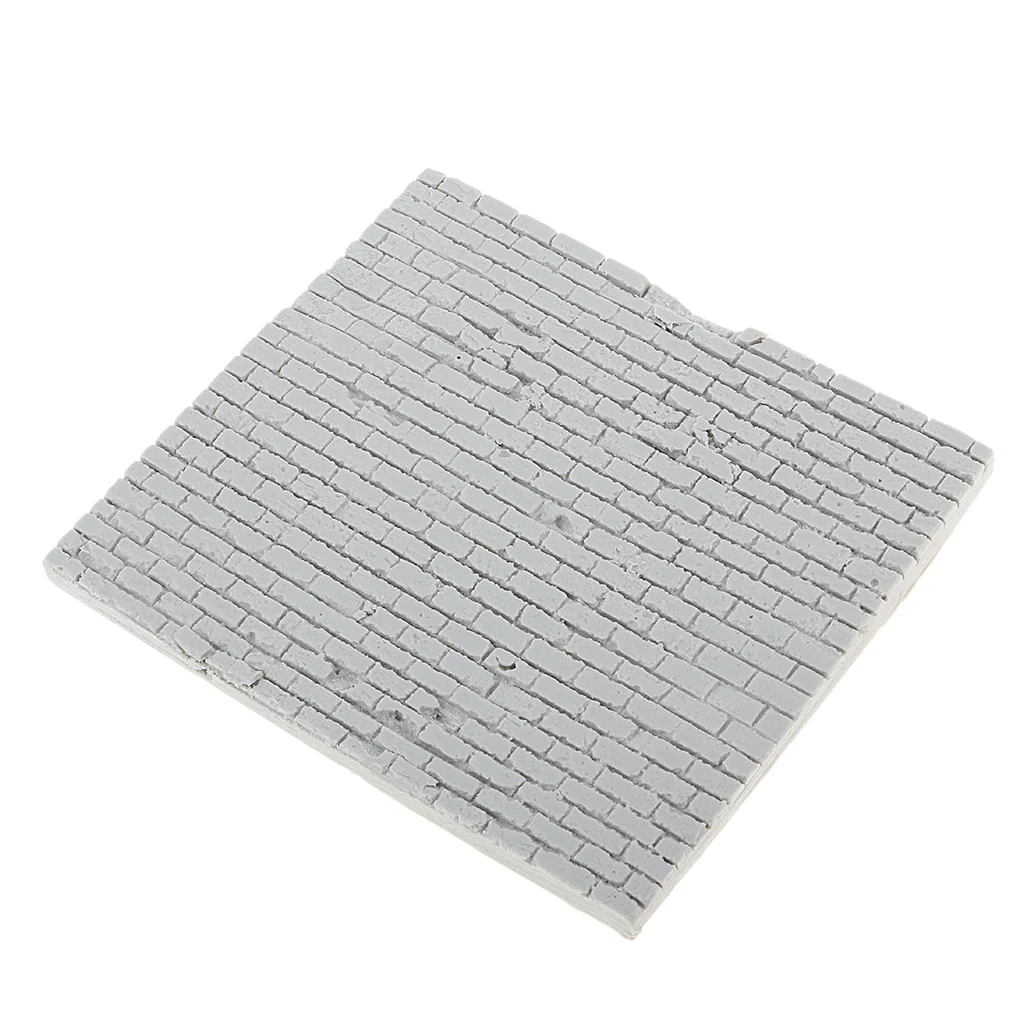 1/35 Resin Garage Model Kit Wall Unpainted Miniature Street Scenery Layout