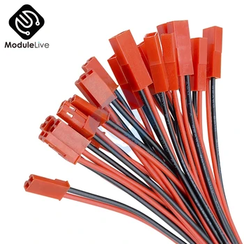 

5Pairs 100mm 10cm JST Plug Cable Male Female Connector For RC BEC Battery Helicopter DIY FPV Drone Quadcopter