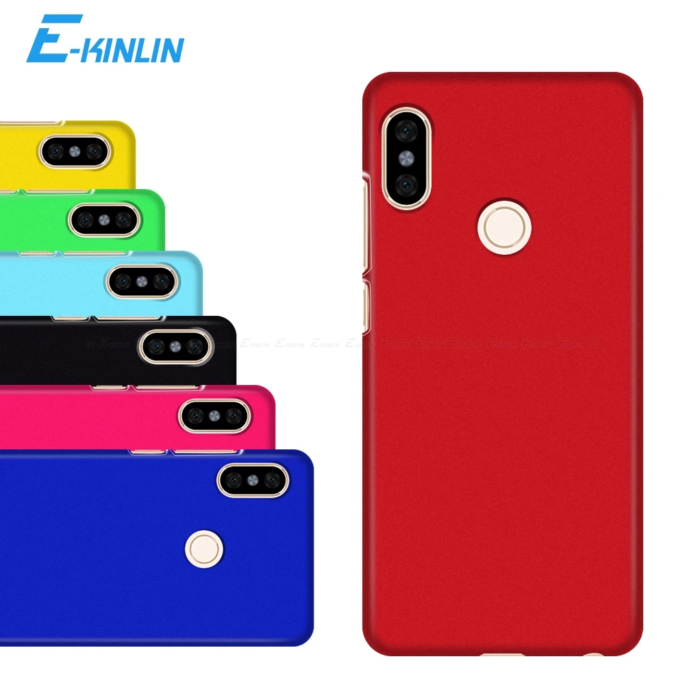 

Luxury Frosted PC Hard Back Cover For Xiaomi Redmi Note 7 6 5 Pro AI 5A Prime Plus 6A S2 Matte Protective Phone Case