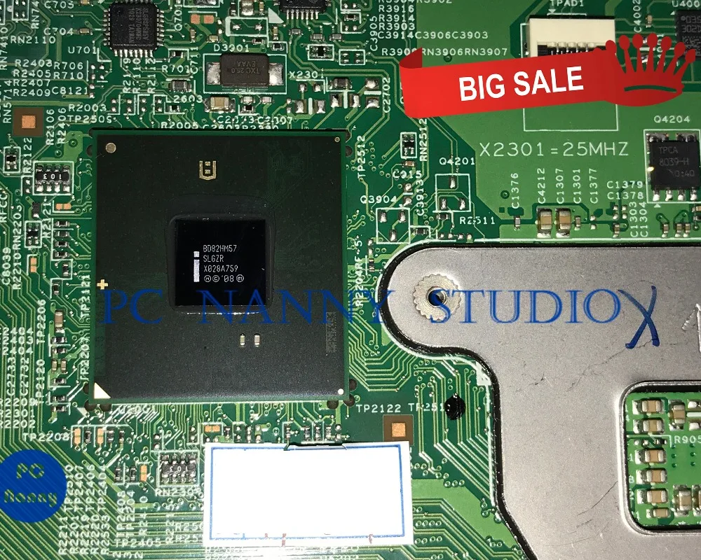  PC NANNY for Dell V3500 Vostro 3500 Motherboard 48.4ET05.011 0YJMRV YJMRV DDR3 HM57 tested