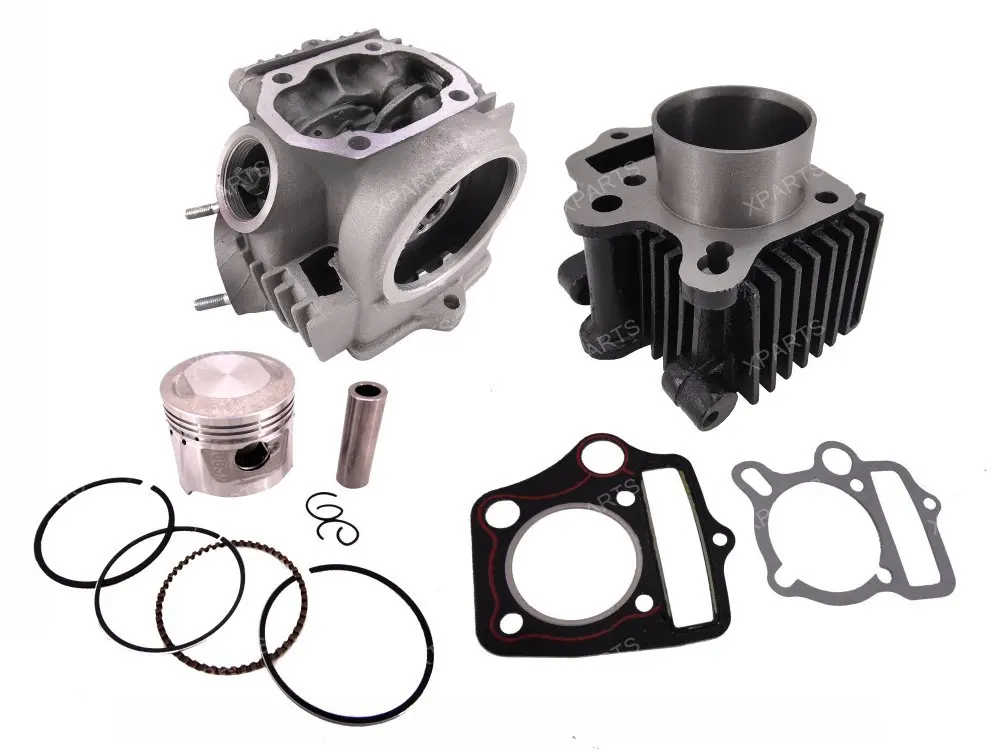 

50CC Rebuild 70CC Cylinder Head Piston Gasket Kit for Honda XR50 CRF50 70 High Quality Metal For Motorbike