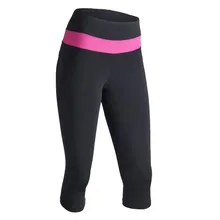 Горячая Распродажа женской спортивной одежды черные женские брюки для йоги женские спортивные брюки для спортзал, фитнес, упражнения Размер s-xl