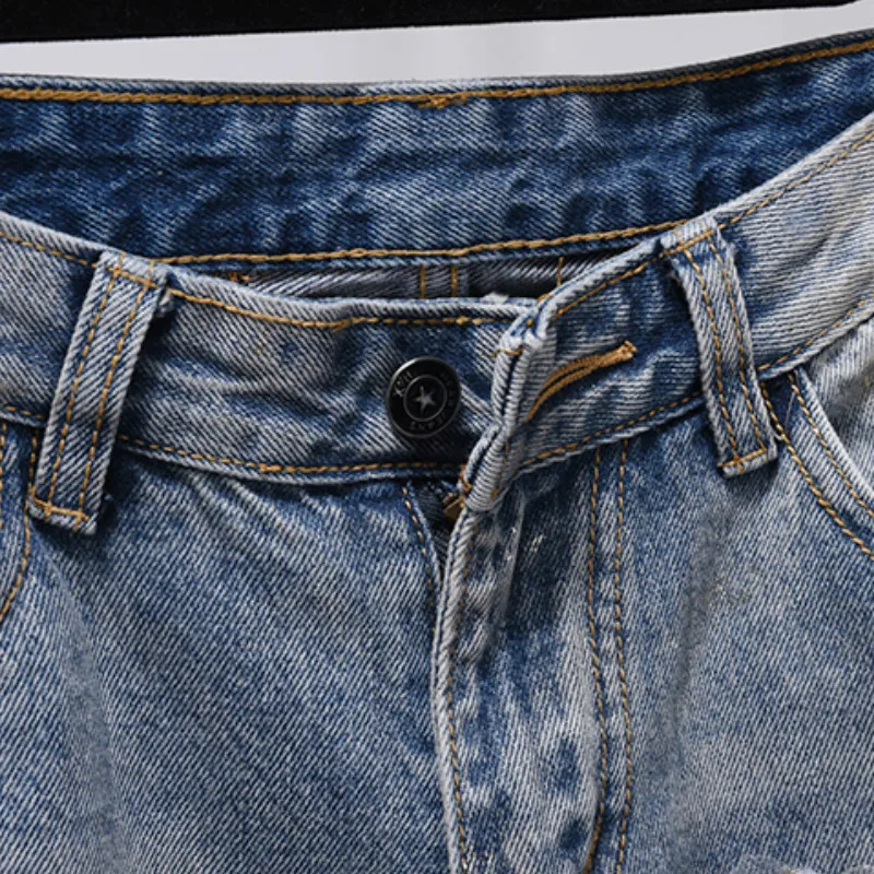 Neploe/женский комплект 2 шт. хлопковые футболки с коротким рукавом и вышивкой+ длинные джинсы, модные костюмы 43700