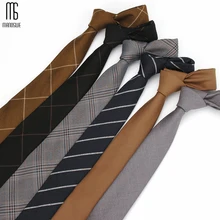 Manoswe, модный британский стиль, новые деловые галстуки для мужчин, классические полосатые хлопковые галстуки, вечерние галстуки, аксессуары для галстука