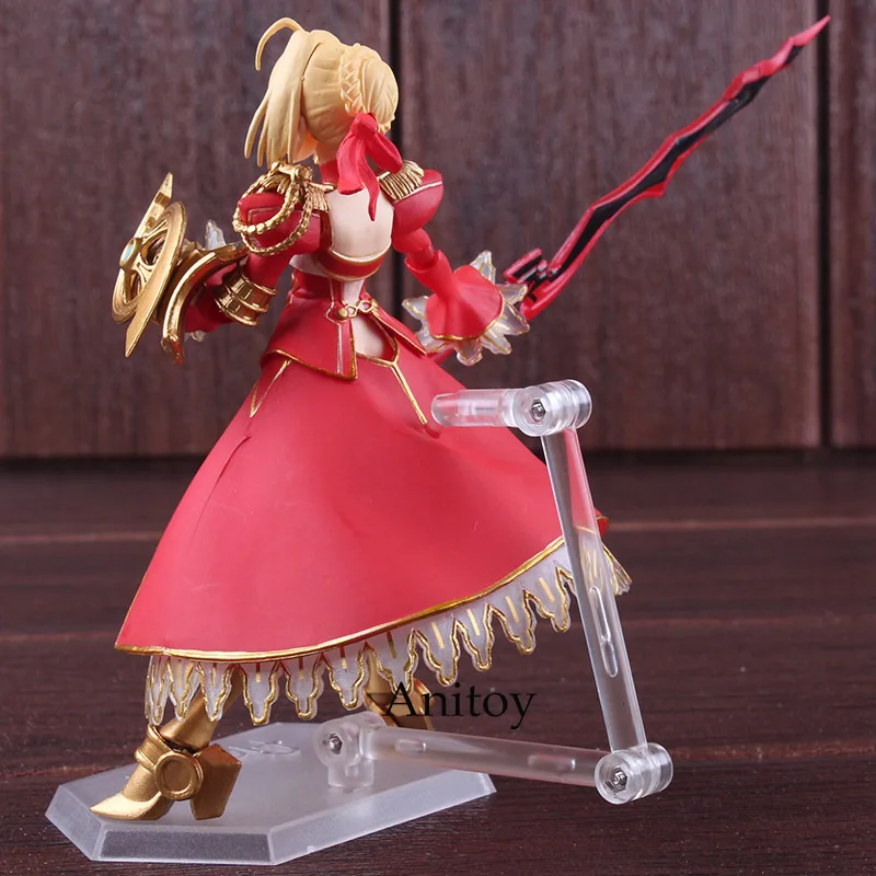 Fate/EXTELLA Nero Claudius Red Saber Doll Figma 370 PVC Action Figure Fate Extella Collectible Model Toy