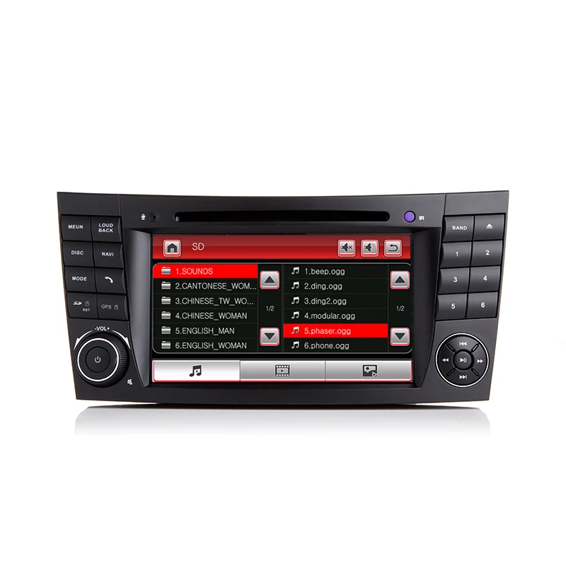 2 din Car Radio GPS Navigation DVD Player FM AUX for Mercedes Benz W211 W463 CLS W219 Autoradio for CLK W209 GPS Navi