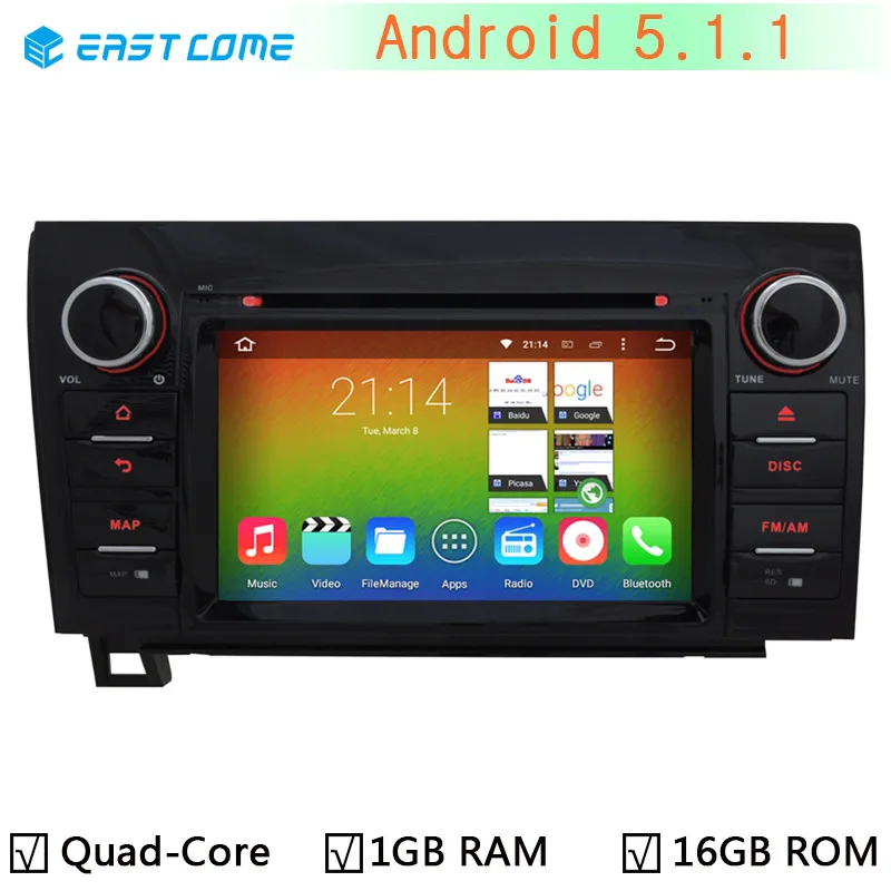 Quad Core Android 5.1.1 Car DVD Player for Toyota Tundra Sequoia 2010