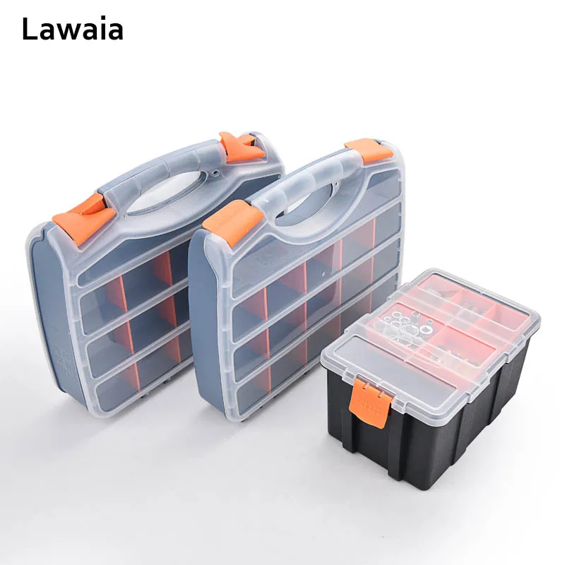 

Lawaia Fishing Tool Box Outdoor Fish Tools Plastic Parts Tool Boxes Compartment Material Storage Boxes Fishing Gear Accessories