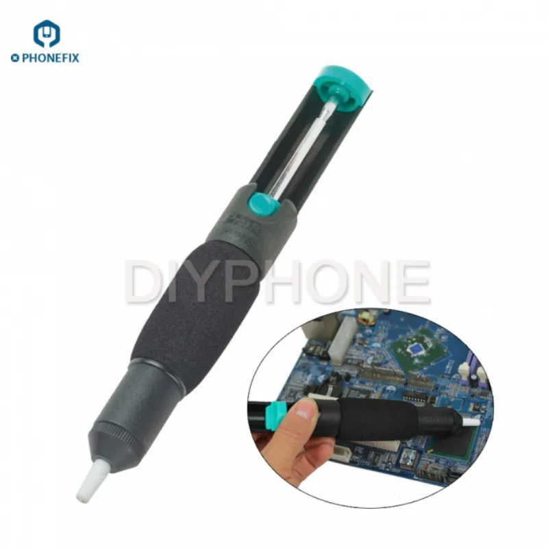 PHONEFIX вакуумный всасывающий оловянный брус инструмент для удаления припоя насос для удаления припоя пистолет присоска для мобильного материнская плата телефона электронный ремонт