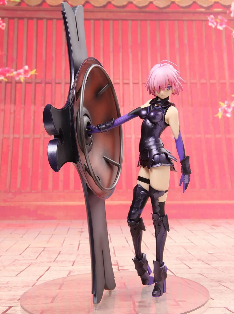 

Free Shipping 10" Fate Grand Order FGO Anime Shielder Mash Kyrielight Boxed 26cm PVC Action Figure Model Doll Toys Gift