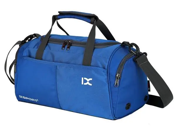 Лидер продаж, Большая профессиональная спортивная сумка для тренировок, тренажерного зала, водонепроницаемая сумка на плечо для фитнеса, Мужская/женская спортивная сумка, дорожная сумка для йоги - Цвет: Blue