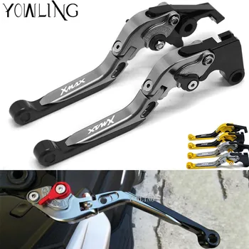 

XMAX Motorcycle aluminum Adjustable brake clutch levers For Yamaha X MAX X-MAX 250 X MAX400 handle bar accessories