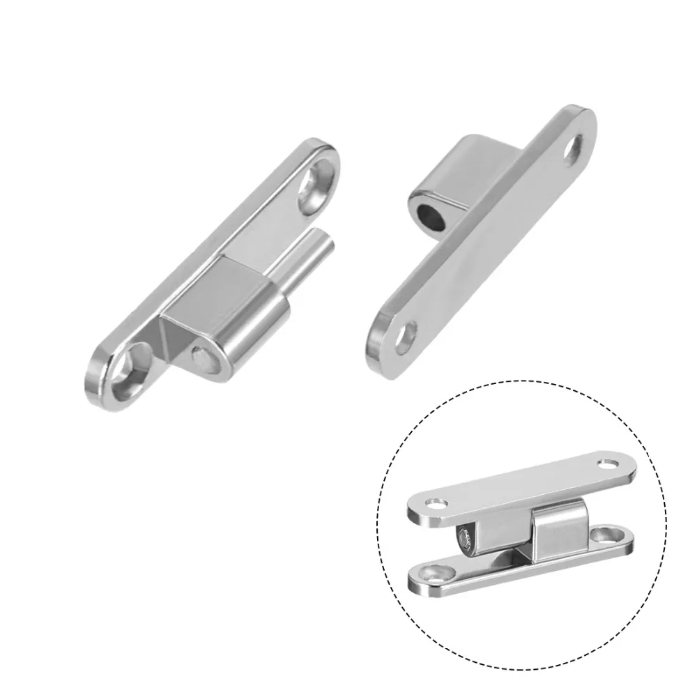

Uxcell Hot Sale 5Pcs Cupboard Zinc Alloy 36 x 10 x 10mm 2.5mm Dia. 90 Degree Detachable Door Hinge Silver Tone