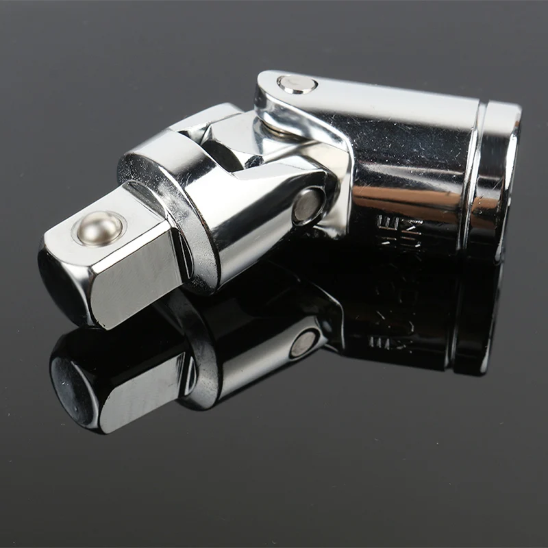 3pcs Impact Universal Joint Socket Set Swivel Hand Tools U-Joint 1/4-Inch 3/8-Inch 1/2-Inch Drive Set CR-V Socket Wrench Joint