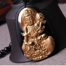 Корейская версия нового светового пятна золота Samantabhadra знак зодиака змея женский натальный Будда кулон