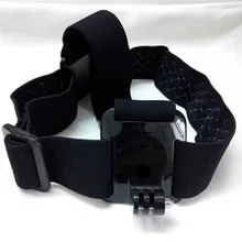 Elastic Head Strap Mount for Go Pro Sj5000 Adjustable Headstrap For Gopro Hero 3 4 Sj4000 Sjcam Xiaomi Yi Camera Accessories