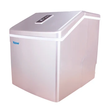 Perfect Manual Input Water 25KG Per Day Electric Ice Maker Home Smart Control  Ice Making Machine Creative Design HZB-20F 2 Colors 2