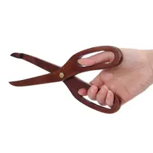 Натуральное дерево щипцы для пищи для барбекю хлеб салат кухонный резак формы предотвратить держатель горячих блюд тостер кухонные принадлежности, аксессуары