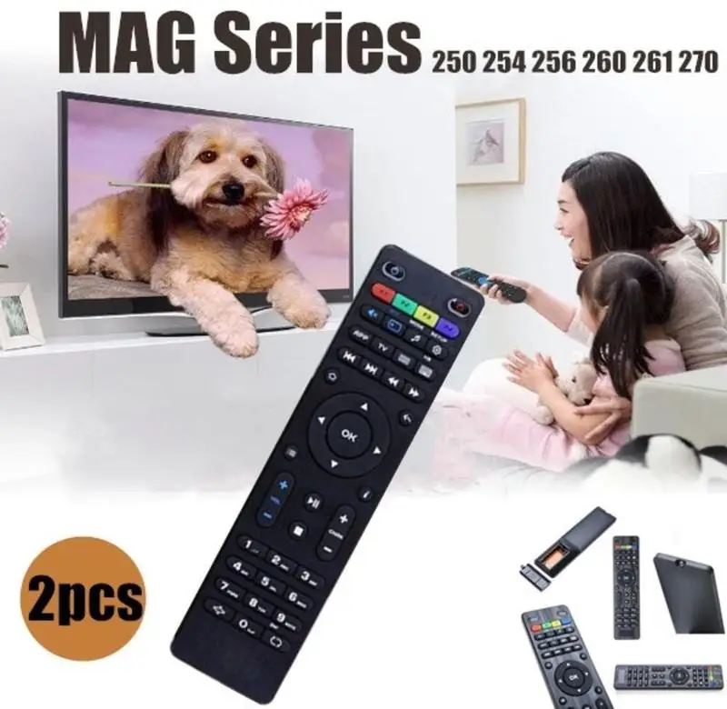 

Remote Control For MAG250 MAG254 MAG250 Universal Remote Control New Remote Control