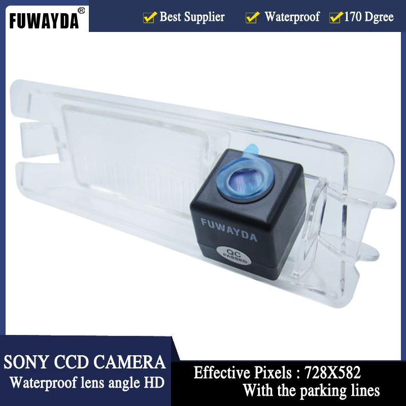 FUWAYDA CCD чип SONY Автомобильное зеркало заднего вида с направляющей камерой для Nissan