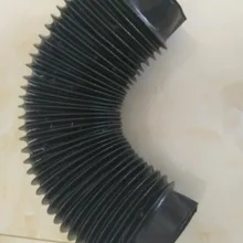 Замененный влагостойкий цилиндр cnc axi Защитная крышка сильфона, ID230mm-OD280mm-Lmax800mm, Lmin230mm