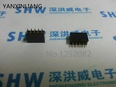 10 pcs Pitch 2.54mm 2x5 Pin Female Double Row Straight Header Connector | Обустройство дома