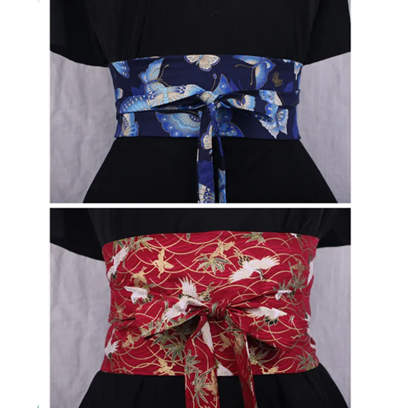 1 шт. японский пояс для кимоно для женщин Винтаж юката пояс корсет широкий Hekoobi Obi YLM9898