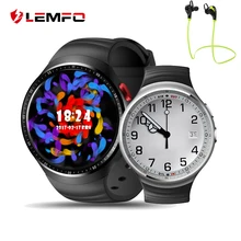 LEMFO LES1 Android 5.1 OS 1 GB + 16 GB MTK6580 Inteligente Reloj Teléfono de Ayuda GPS Tarjeta SIM Wifi 3G Reloj Inteligente Reloj Inteligente