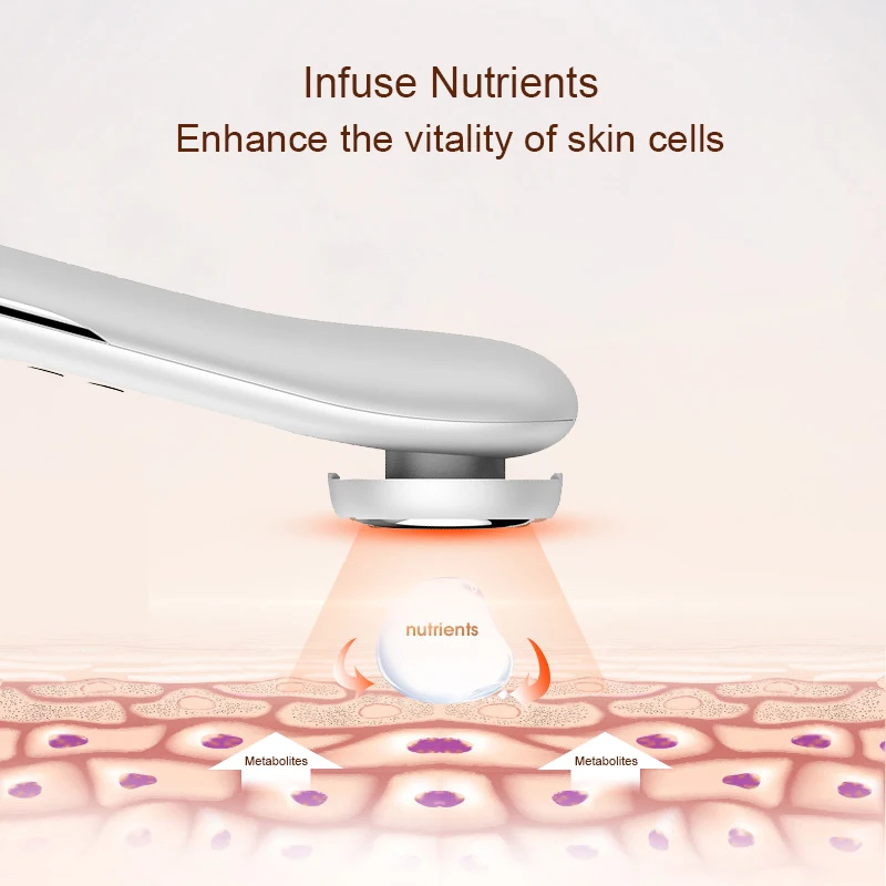  Electric Anti-aging Machine Ultrasonic Facial Beauty Device Ionic Face Cleaner Anti Wrinkle Removal