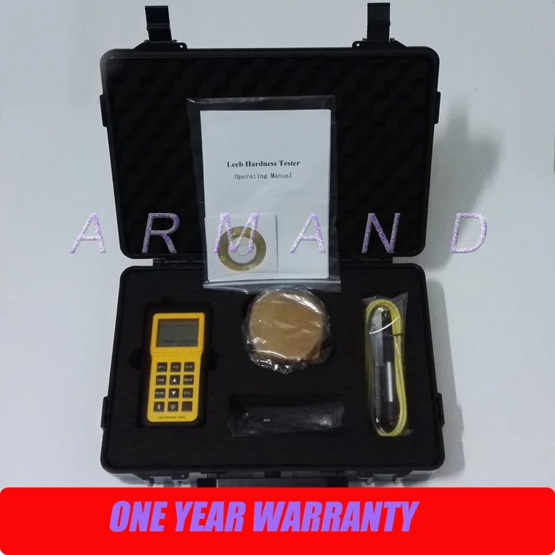 

Digital Metal Hardness Meter LM100 Portable Leeb Hardness Tester Steel Durometer