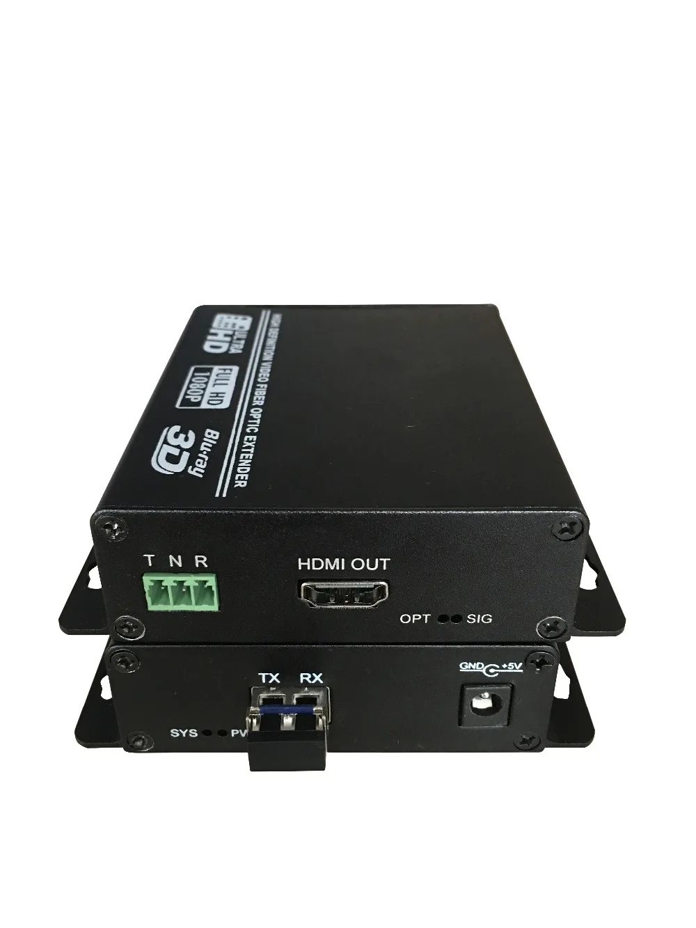 4k hdmi audio and video optical transceiver without loss of time delay