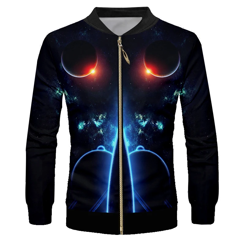 Мужская повседневная куртка OGKB в стиле Харадзюку жакеты с объемным принтом