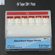 1 упаковка стоматологические материалы 04 Конус фильтровальная бумага точки 25# Чистка зубных протезов корневой канал материалы стоматологические уход эндодонтика