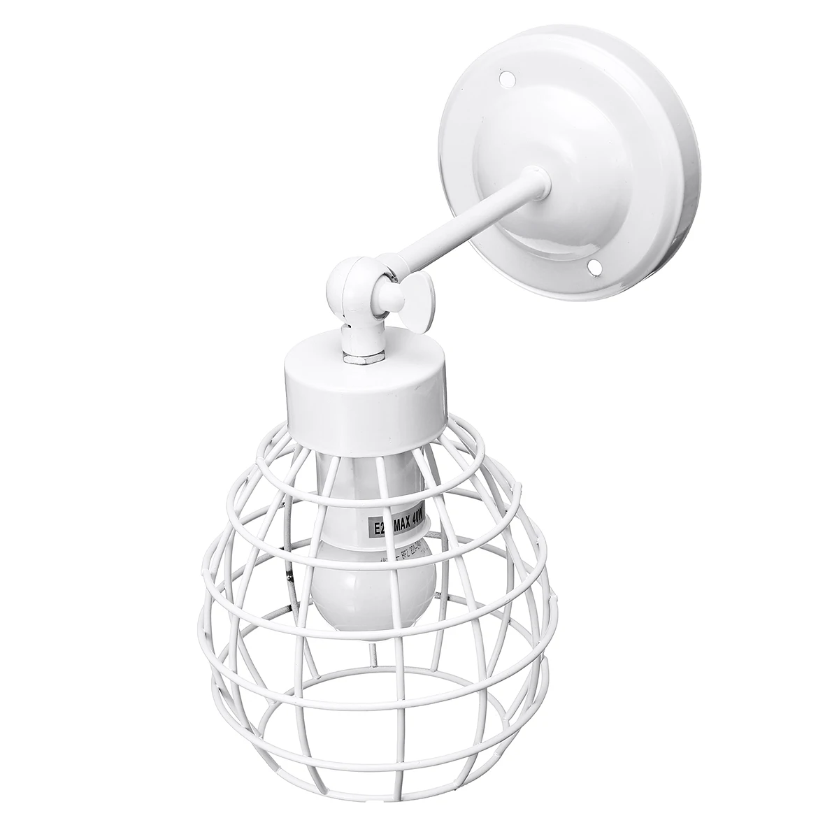 Современная люстра в железной клетке, Ретро стиль, сдержанный цвет, E27, регулируемая потолочная лампа, металлическая подвесная Подвесная лампа, внутренний абажур