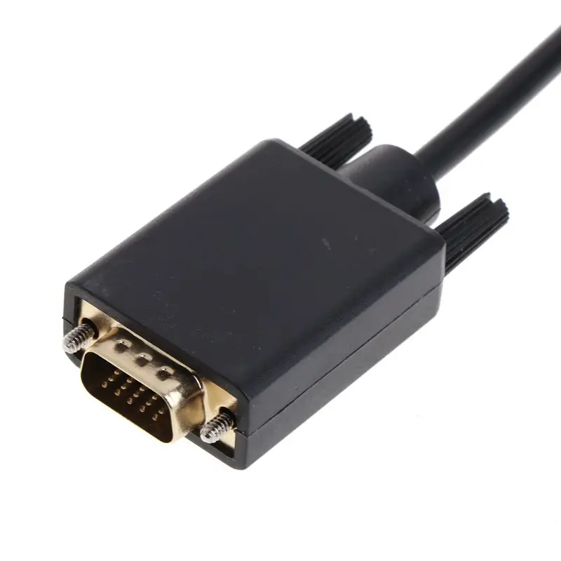 Displayport к VGA кабель конвертер адаптер провода для hp Dell Asus lenovo ПК ноутбук VGA монитор