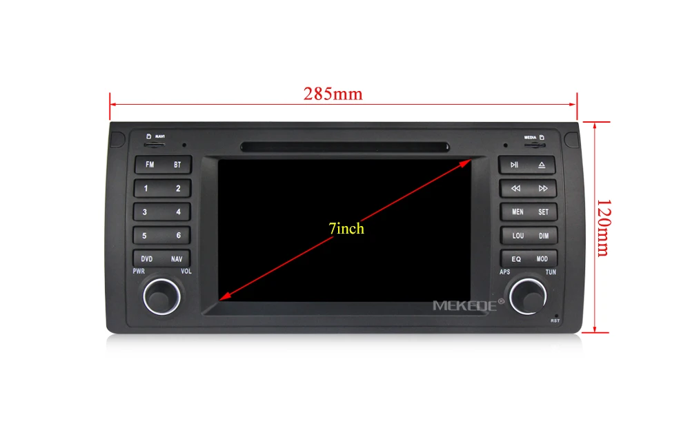 Автомобильный мультимедийный плеер Поддержка DVD/gps Navi для BMW/5 серии E39/X5 E53/M5 автомобильный интерфейс Bluetooth/IPOD/радио/ATV/SD USB