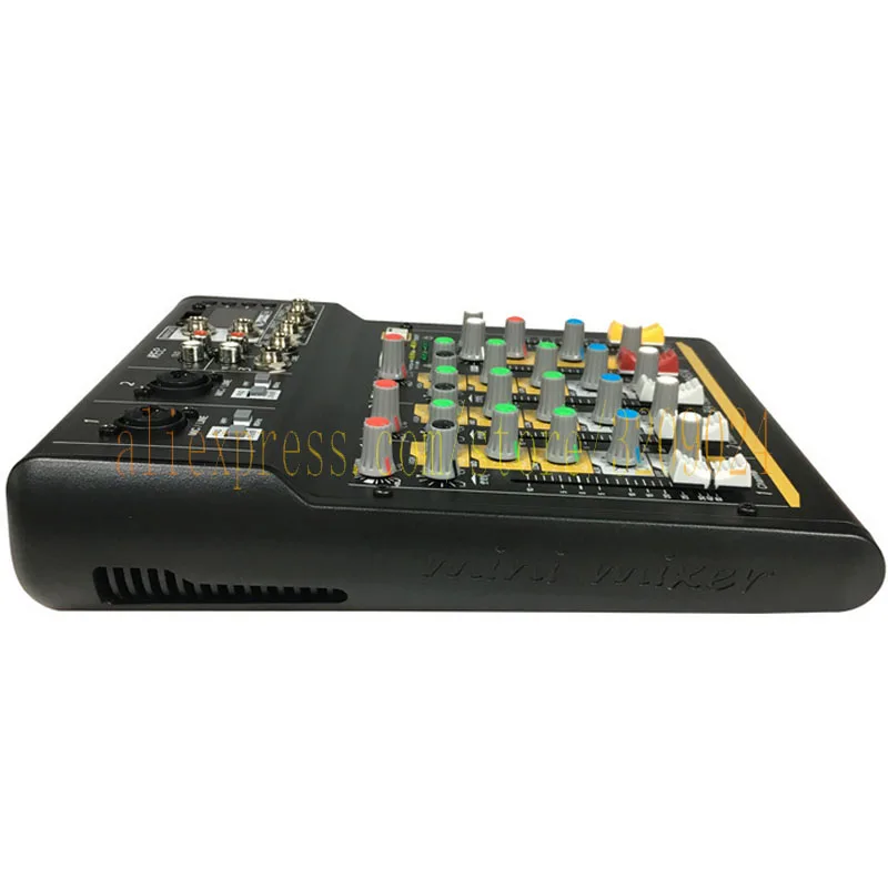 Profissional Bluetooth 4 Channel DJ Mixer