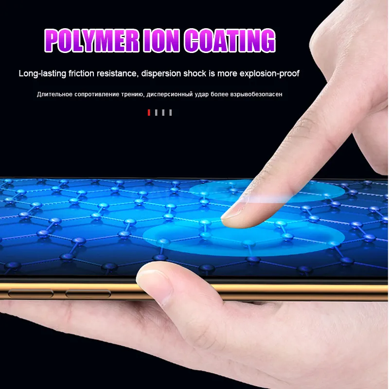 20D изогнутое полное Защитное стекло для iphone 7 8 6 6s PLus закаленное экрана X XR XS Max