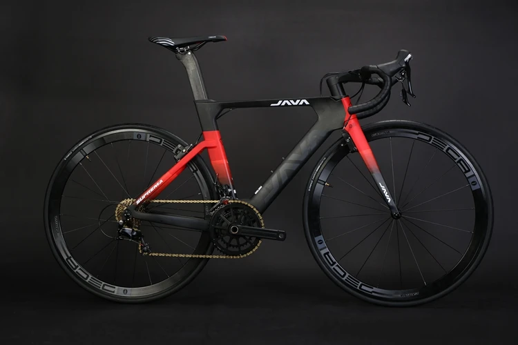 JAVA 700C Road Bike Shi mano 105 5800 Racing Bicycle upgraded to DECAF Ultralight crank set 500mm 530mm 550mm JAVA 700C Road Bike Shi mano 105 5800 Racing Bicycle upgraded to DECAF Ultralight crank set 500mm 530mm 550mm